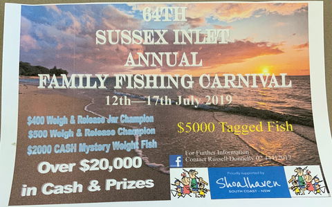 The Sussex Inlet Annual Family Fishing Carnival - Restaurant Find 0