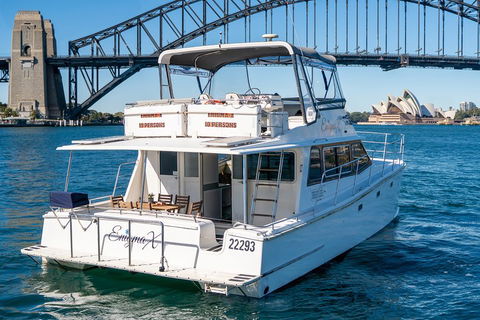 Vivid 90-Minute Sydney Harbour Small Group Catamaran Cruise - Restaurant Find 4