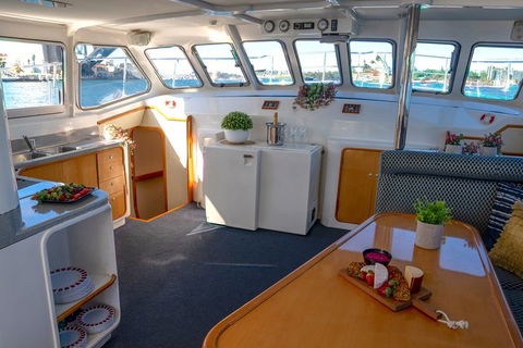 Vivid 90-Minute Sydney Harbour Small Group Catamaran Cruise - Restaurant Find 5