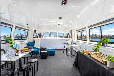Vivid 90-Minute Sydney Harbour Intimate Catamaran Cruise With Canapes - Restaurant Find 5